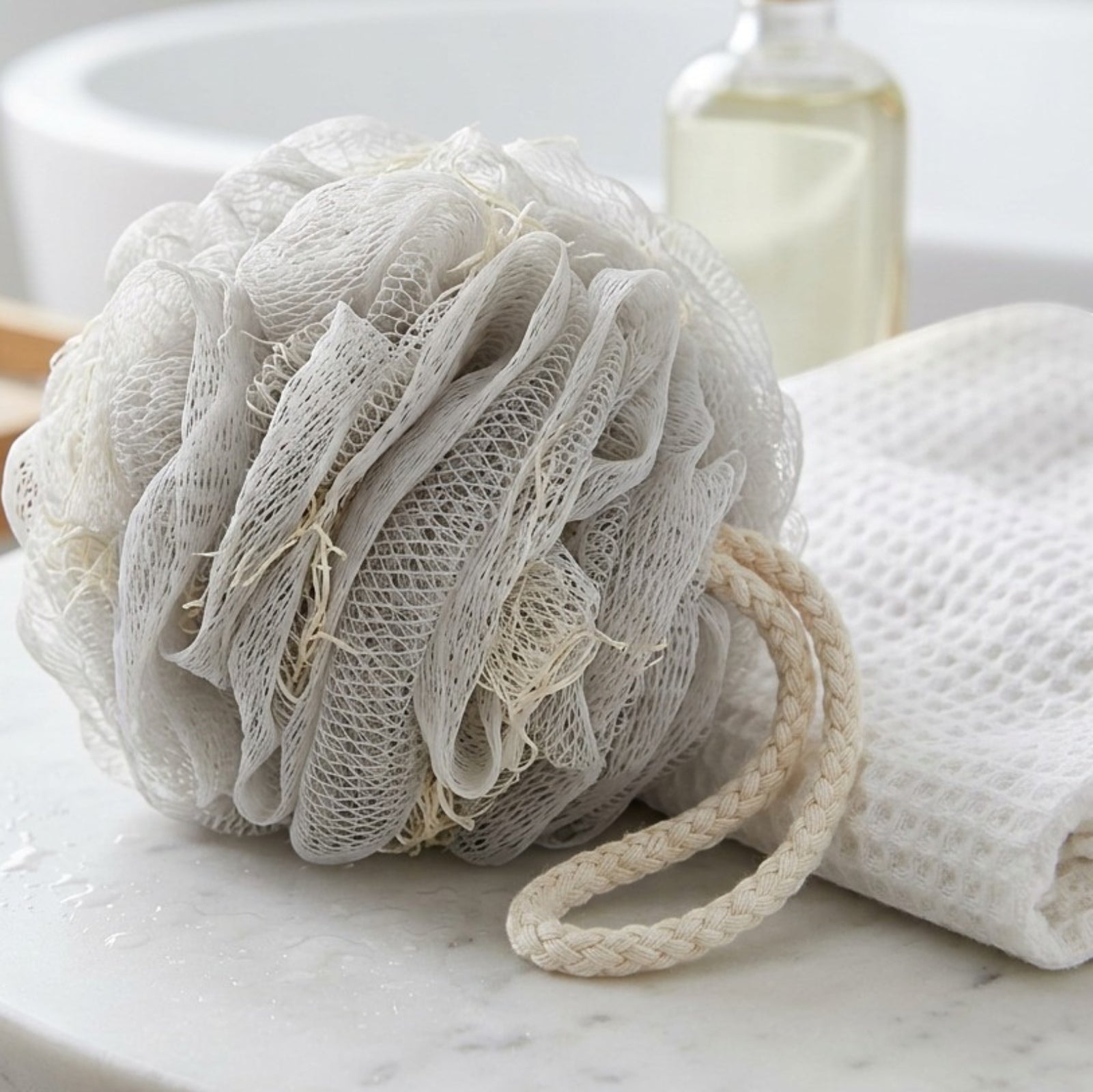 Wintor Ultra-Soft Exfoliating Bath Sponge Set