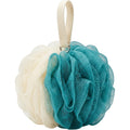 Wintor Dual-Texture Shower Pouf with Hanging Loop