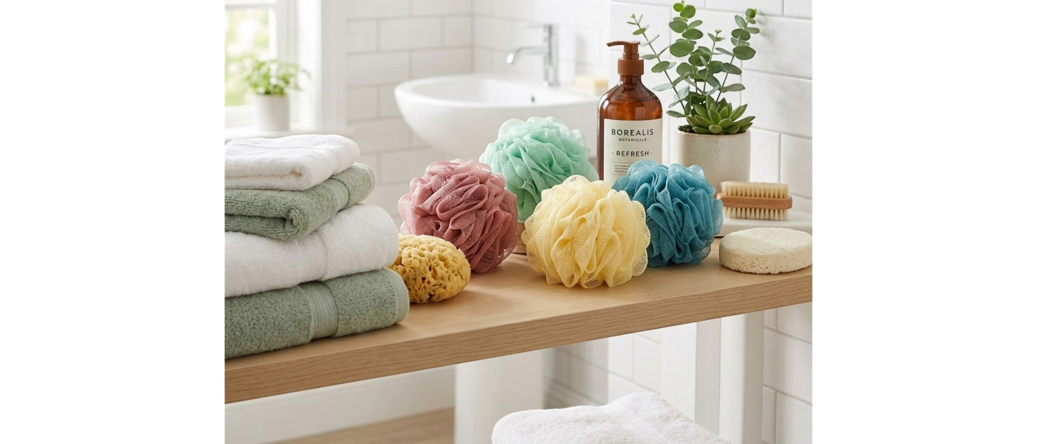 Wintor bath sponge collection